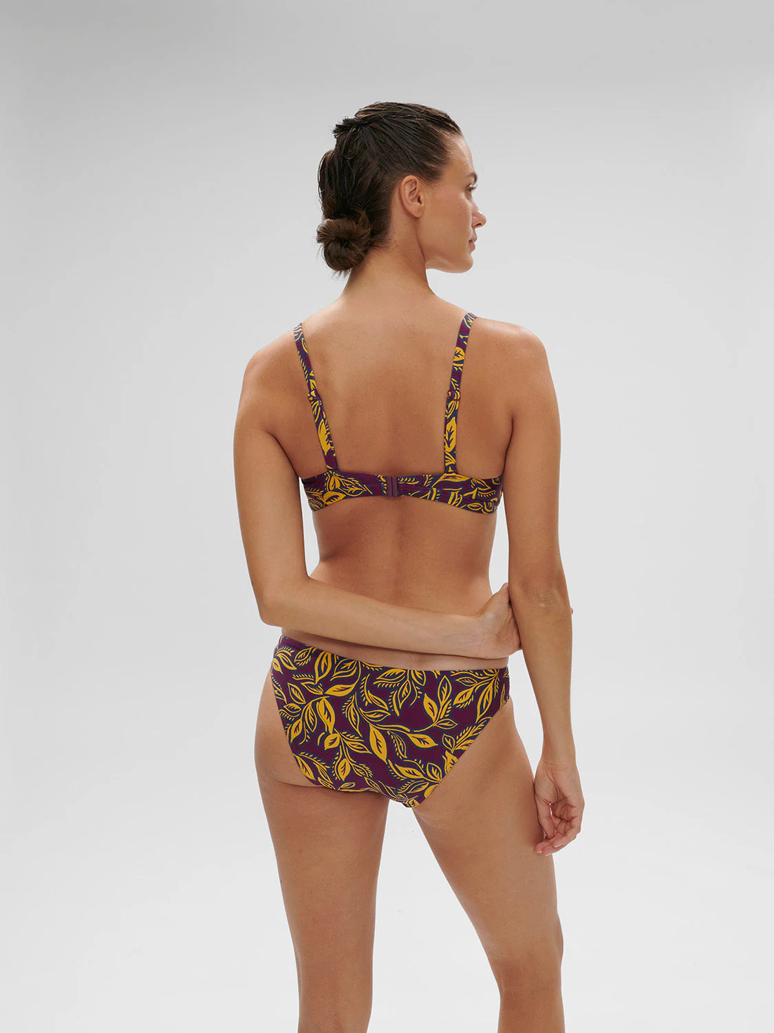 Bikini brief - Agadir Purple Print - Image 5