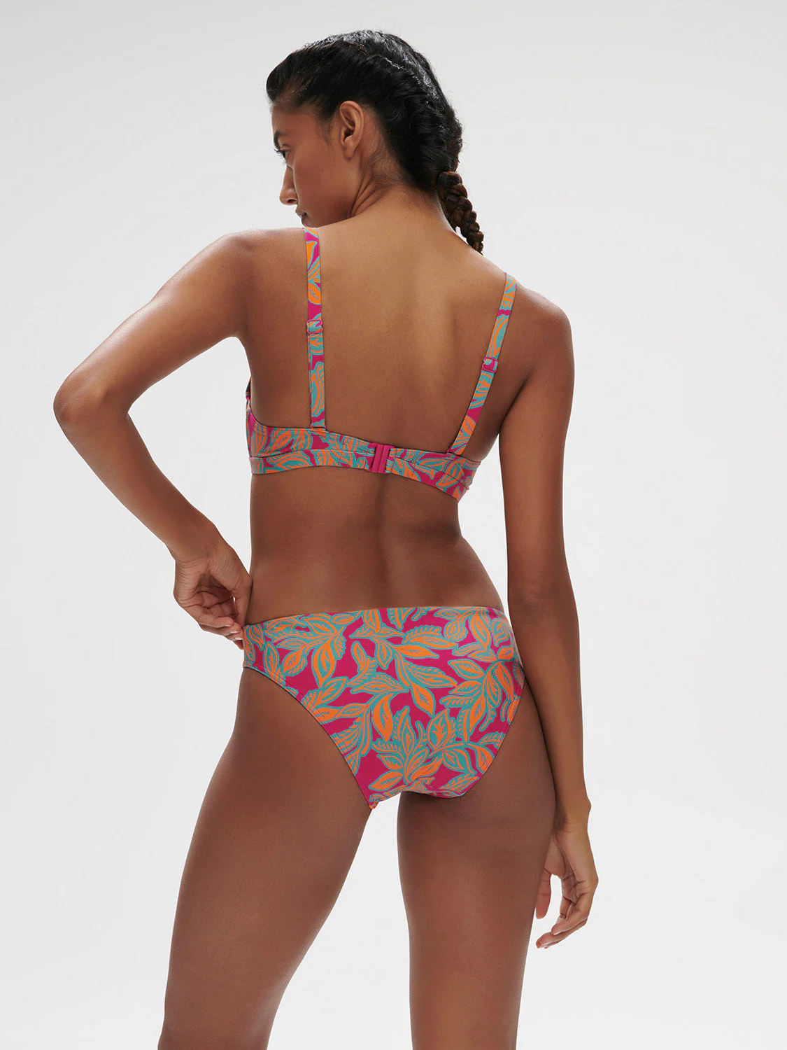 Bikini brief - Menara Pink Print - Image 5