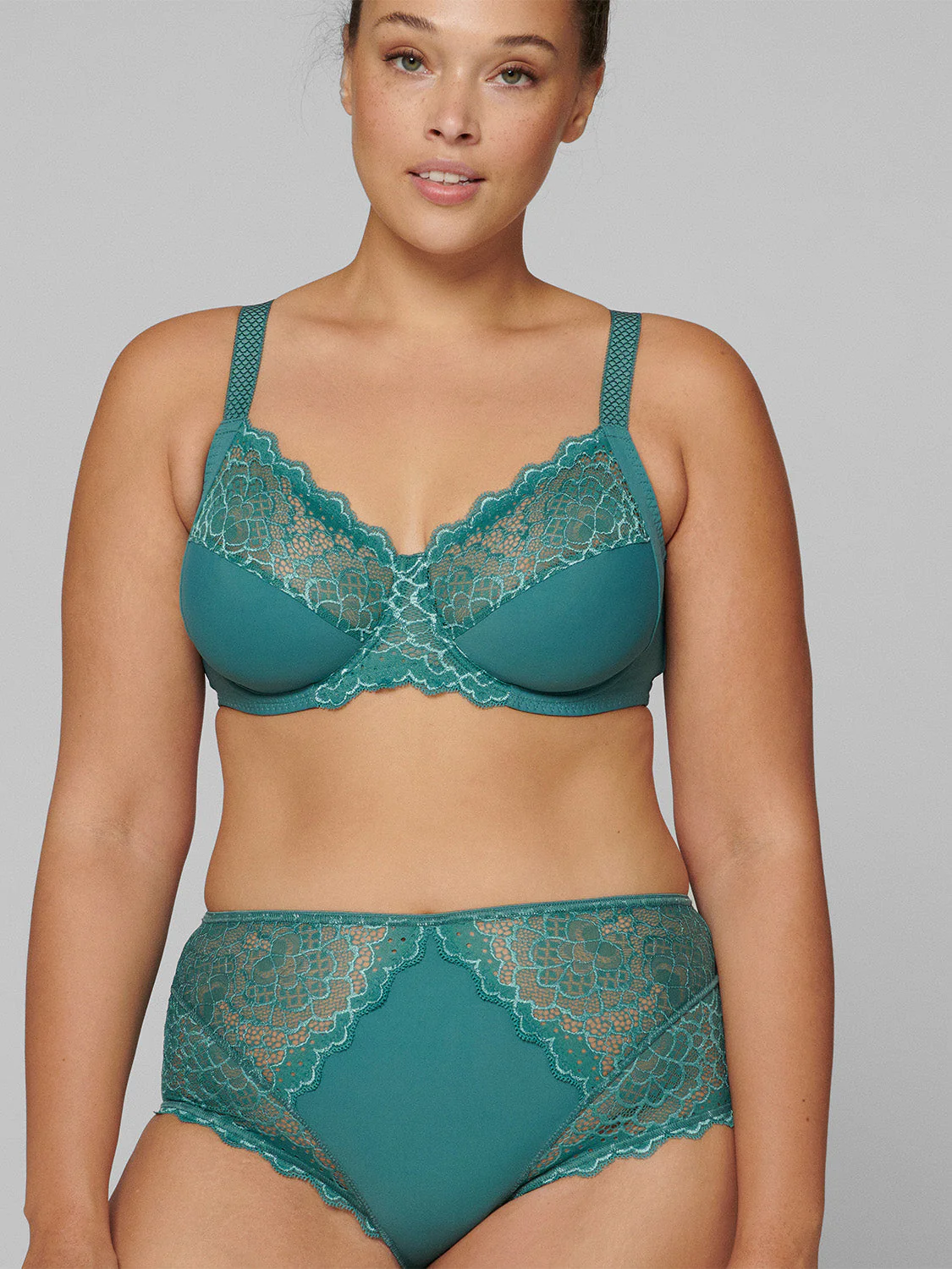 Full cup support bra - Boreal Green - Image 3