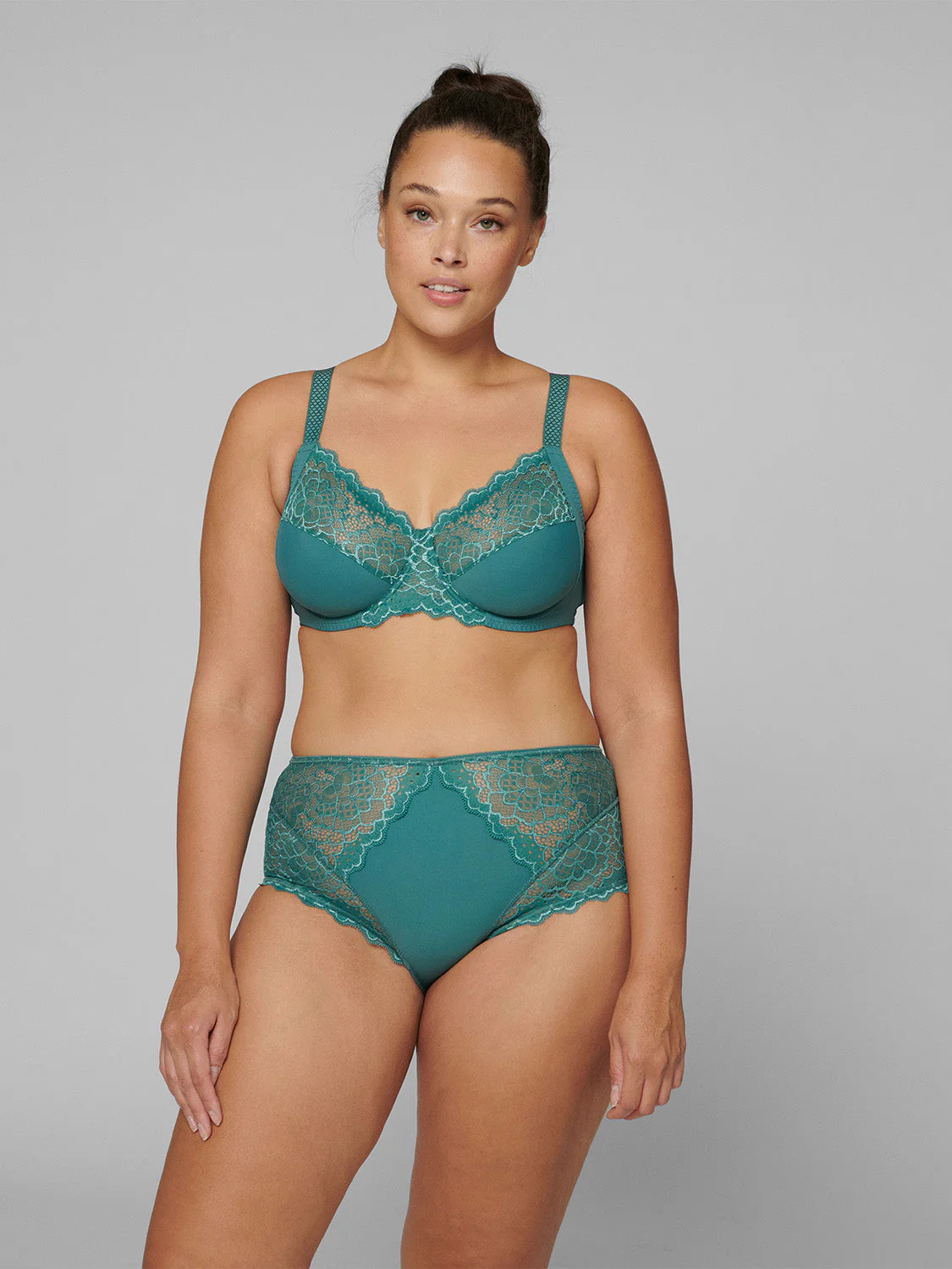 Full cup support bra - Boreal Green - Image 7