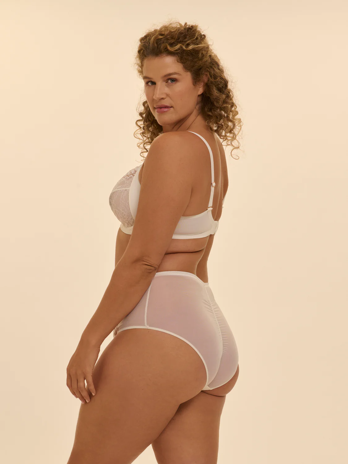 Full cup support bra - Natural - Image 6