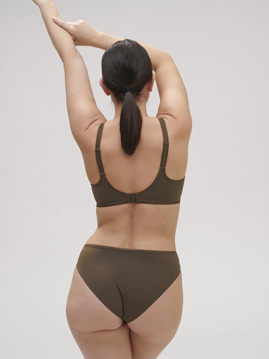 Full cup support bra - Nomad Green - Image 4