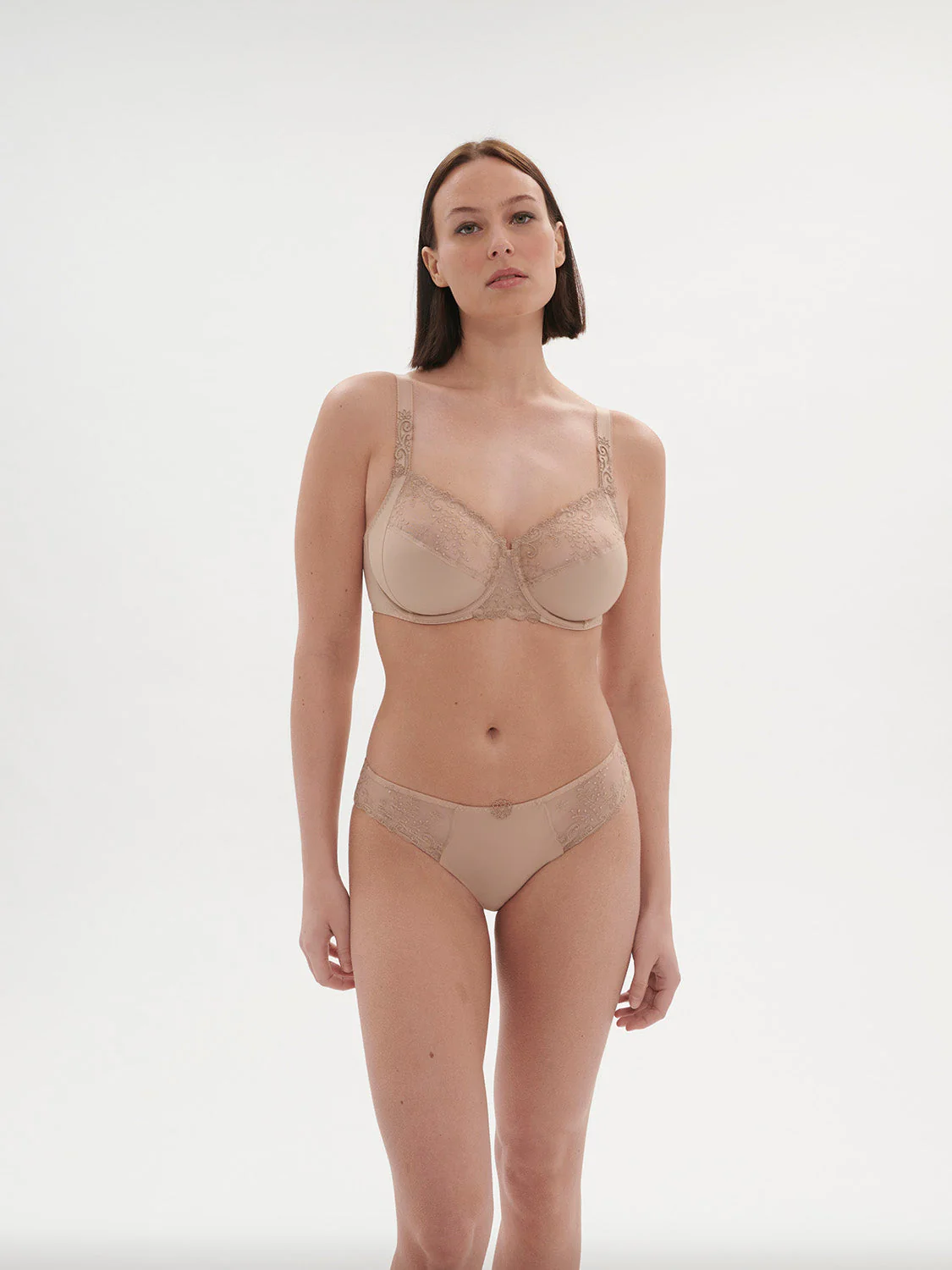 Full cup support bra - Nude - Image 6