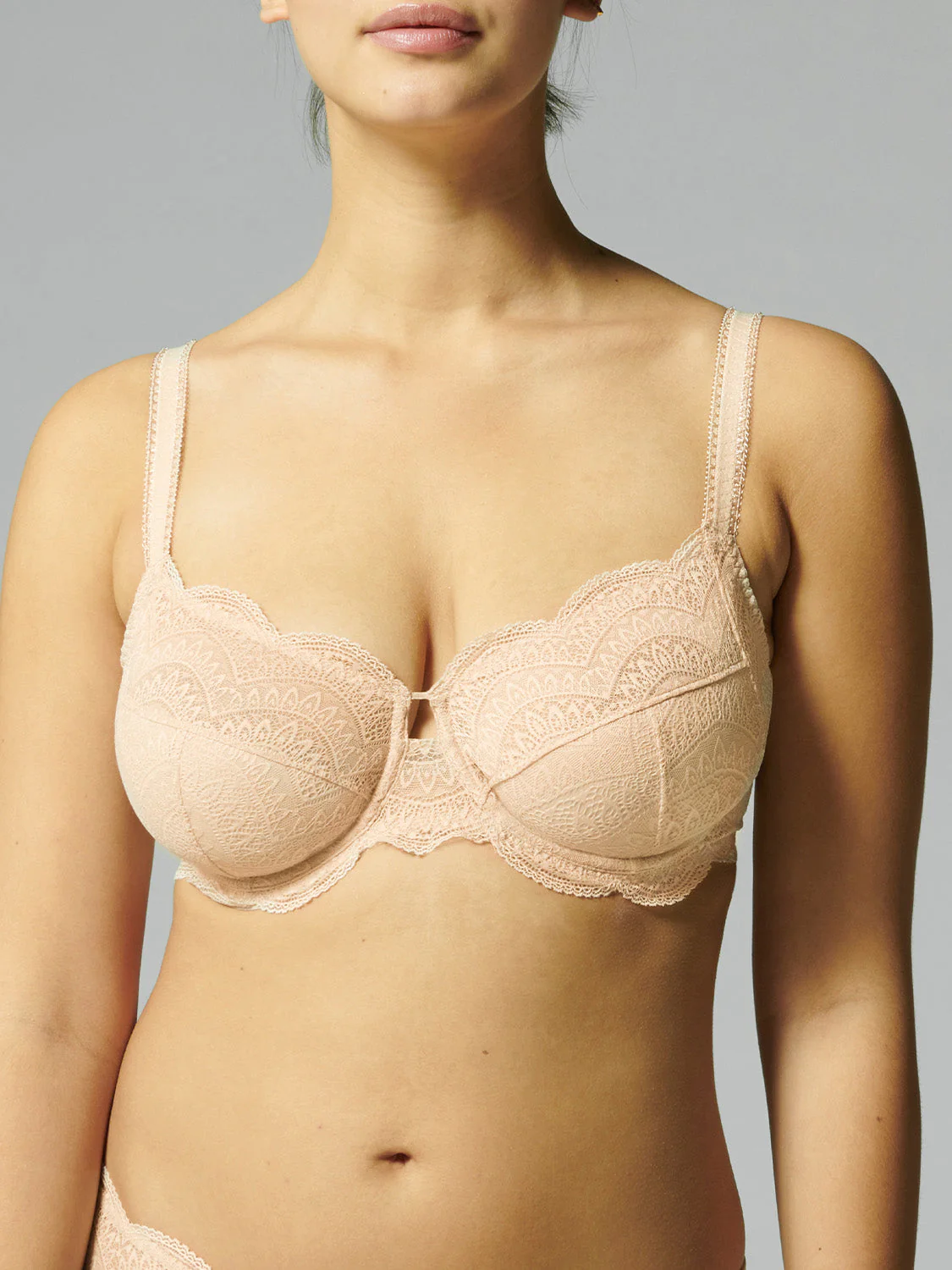 Full cup support bra - Peau rosée - Image 3