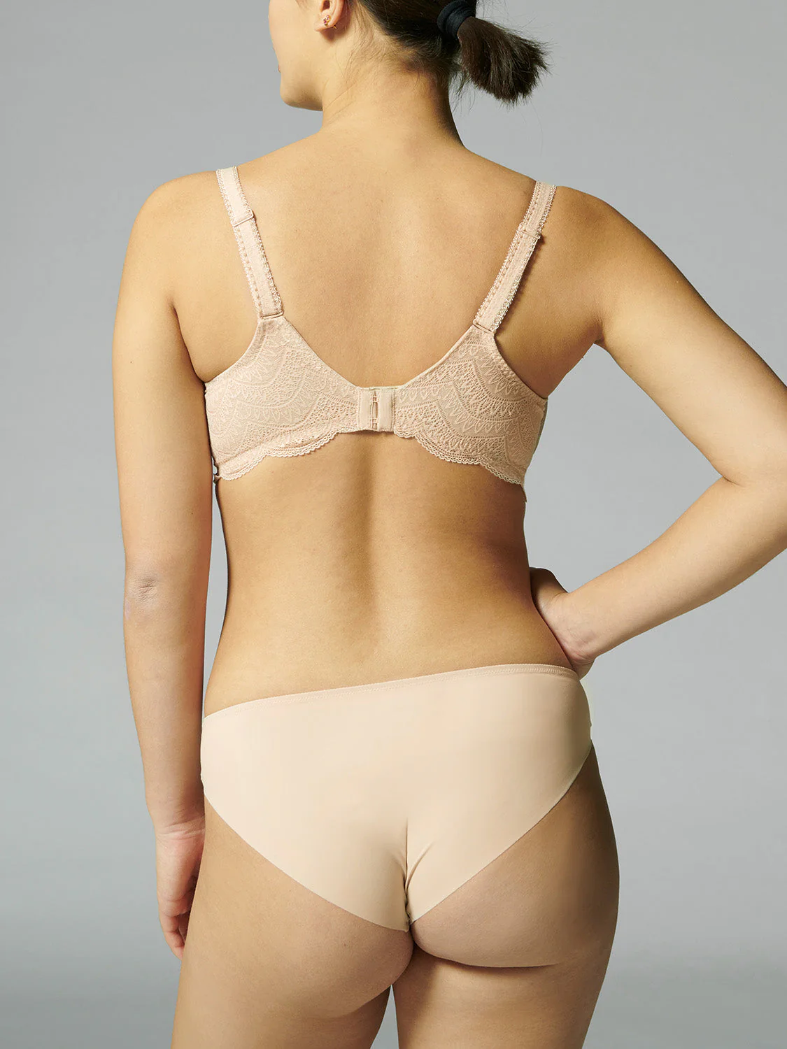 Full cup support bra - Peau rosée - Image 5