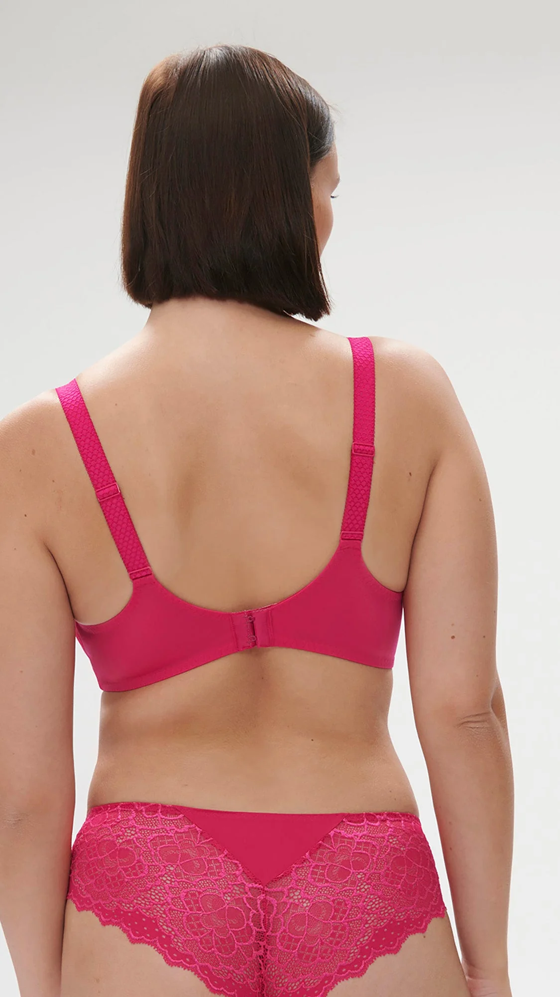 Full cup support bra - Teaberry Pink - Image 2