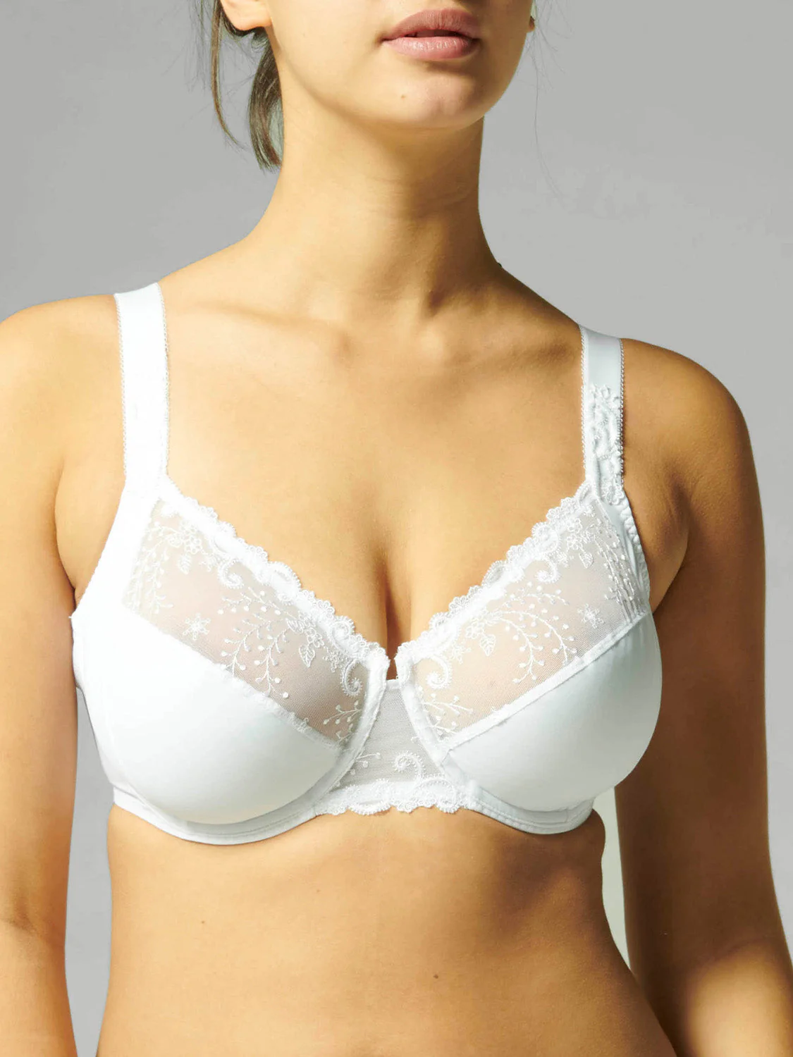 Full cup support bra - White - Image 10