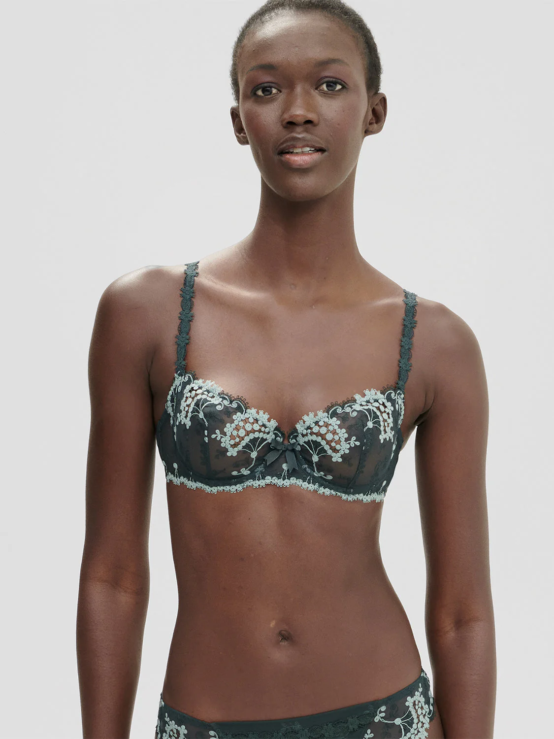 Half cup bra - Kolsaï Green