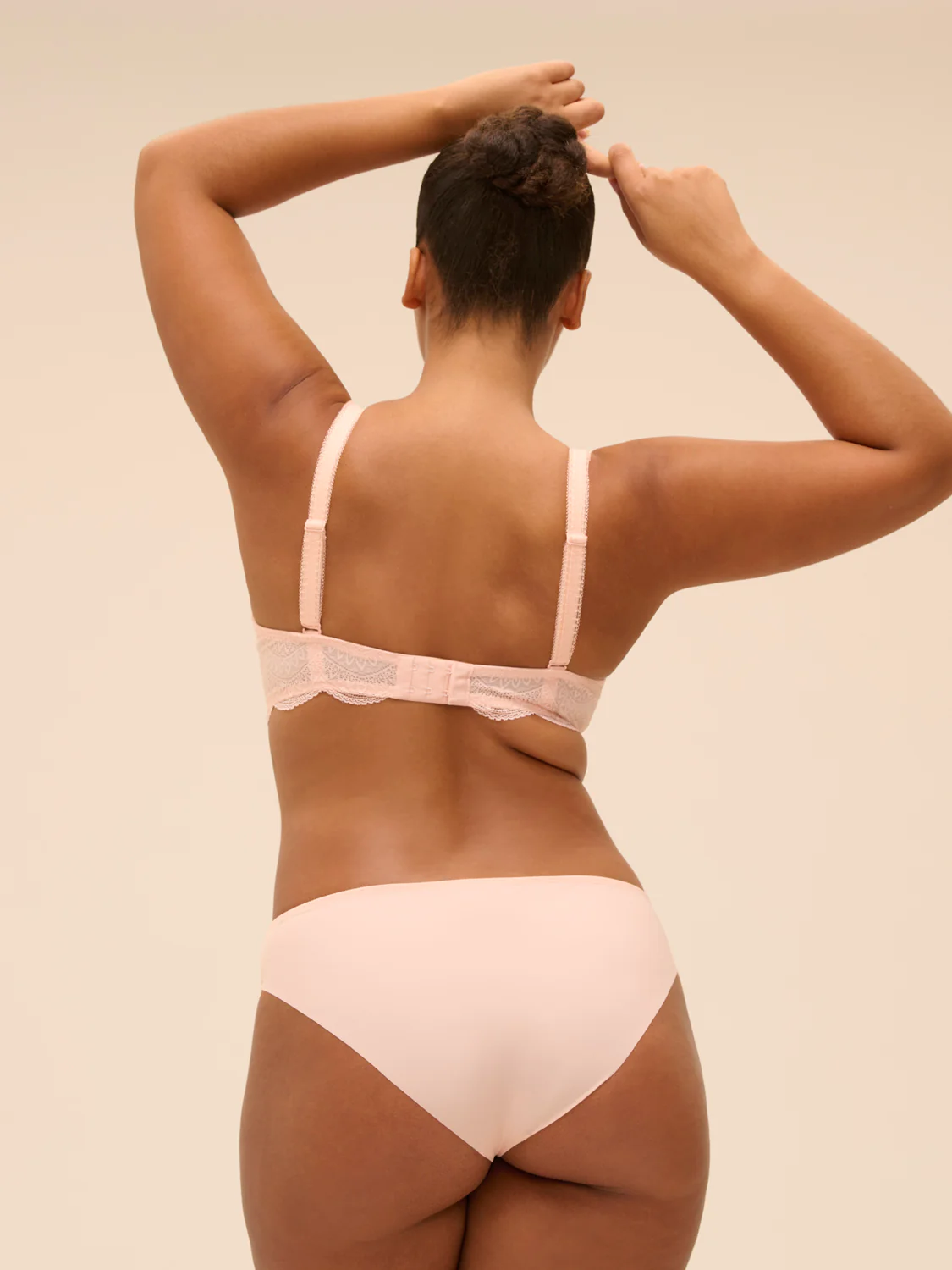 Half cup bra - Petal Powder - Image 9
