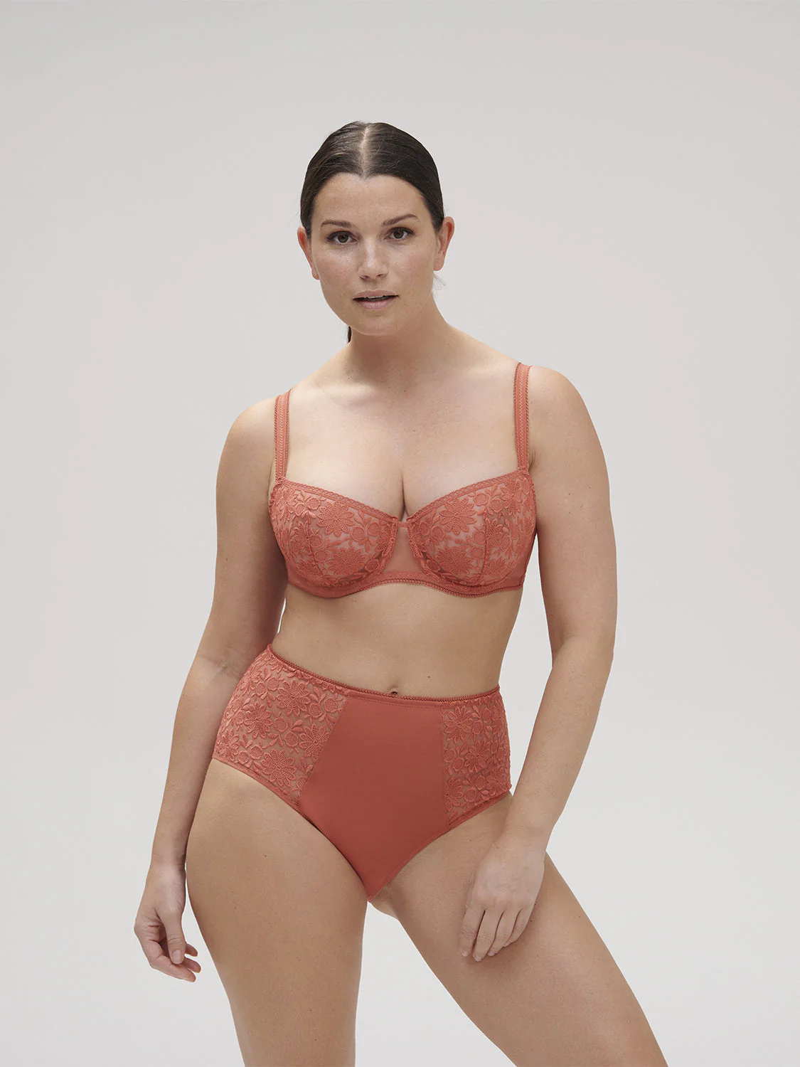 Half cup bra - Texas Pink - Image 10