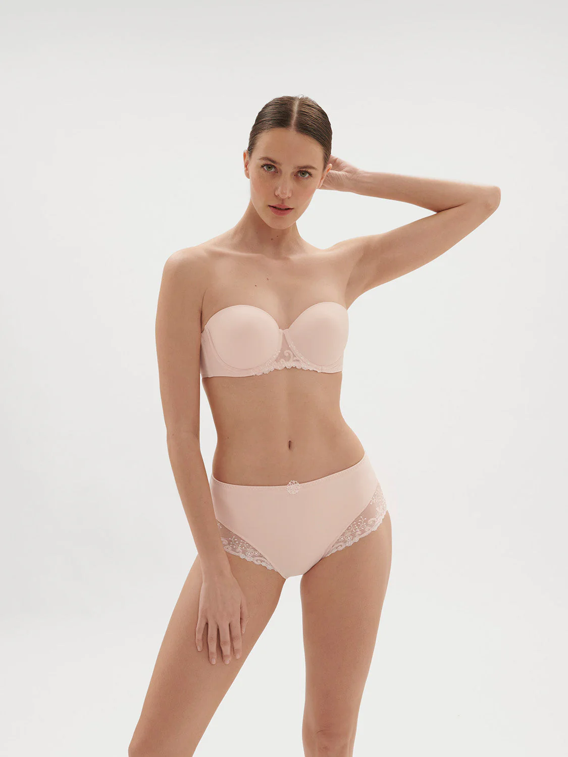 High-waist brief - Blush - Image 4
