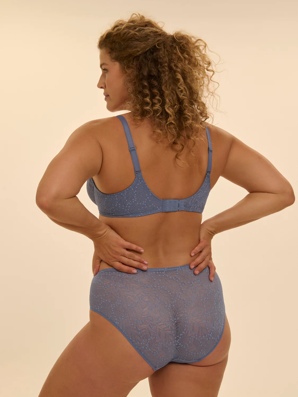 High-waist brief - Chambray Blue - Image 10