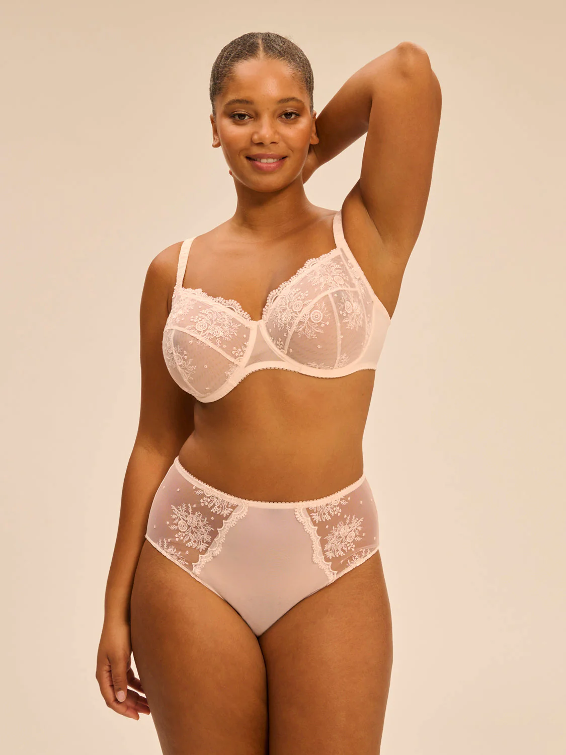 High-waist brief - Sakura pink - Image 9