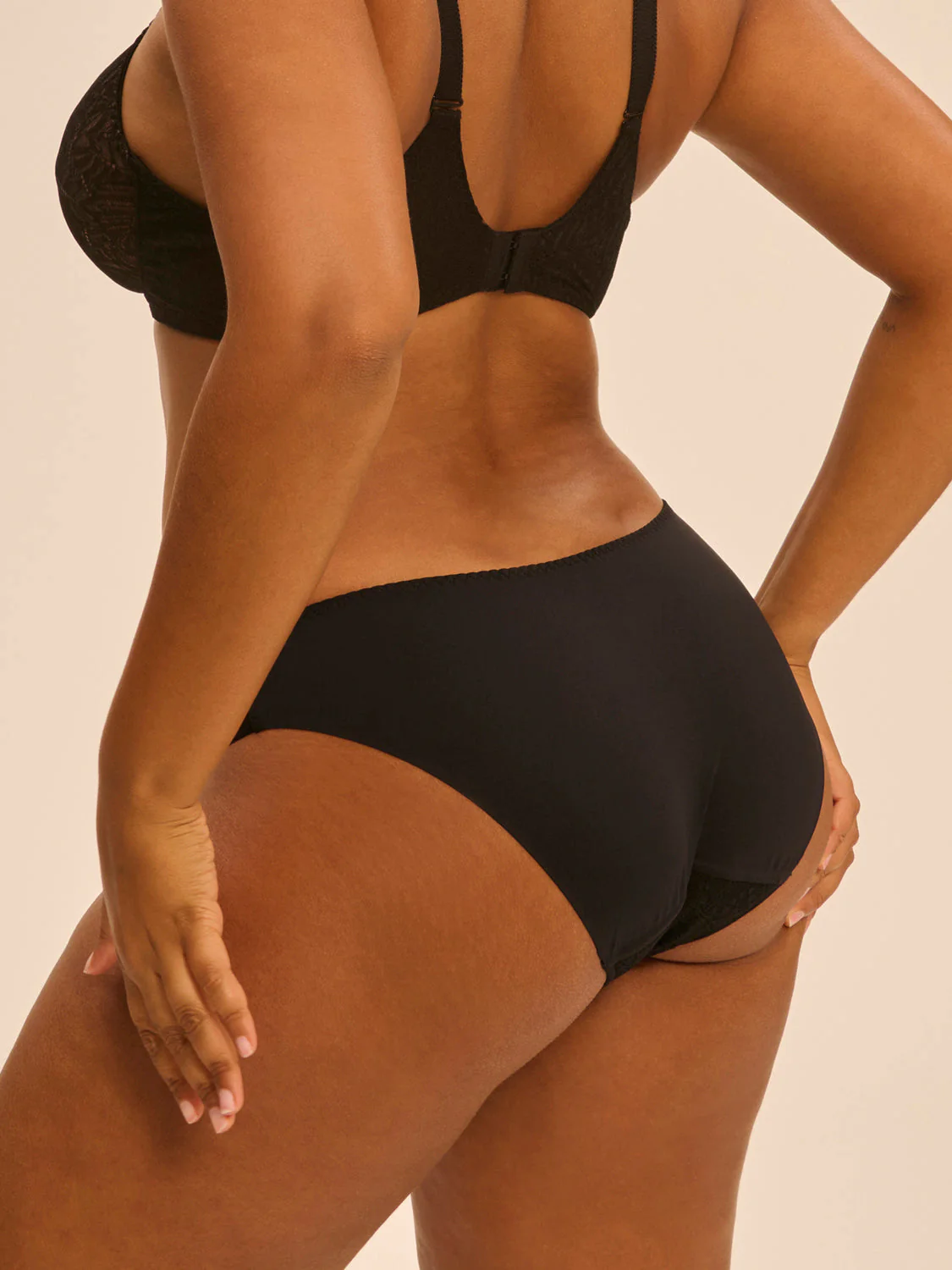 Menstrual brief medium flow - Black - Image 17