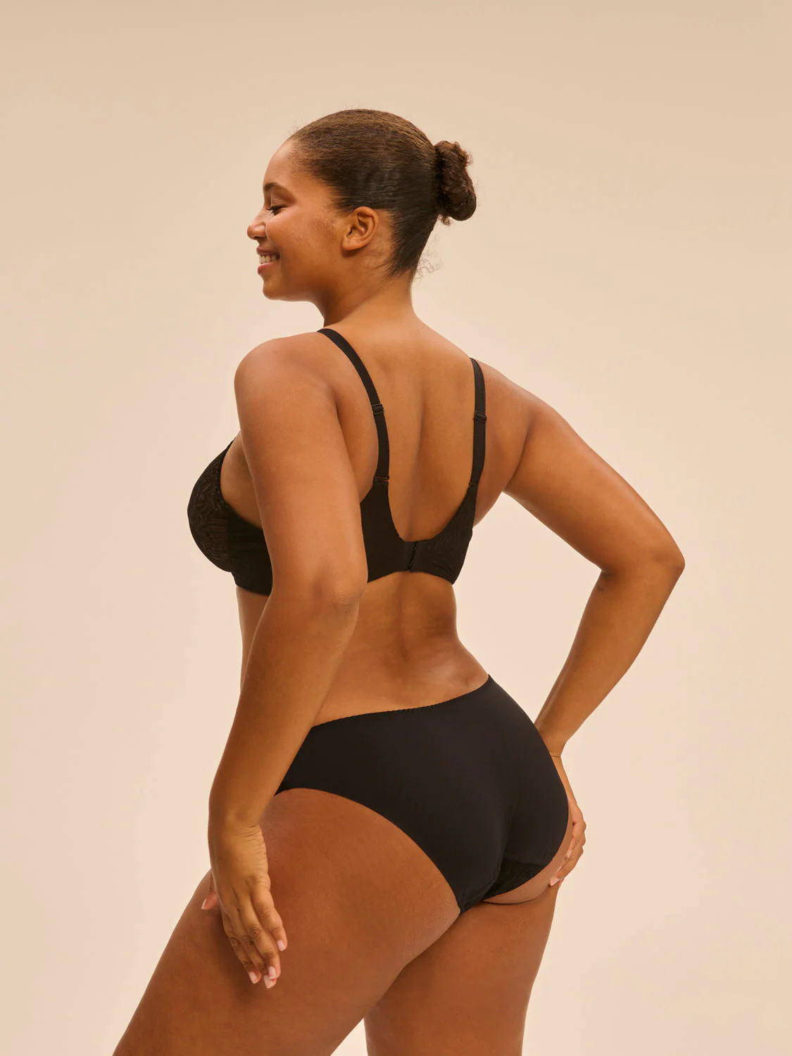 Menstrual brief medium flow - Black - Image 20