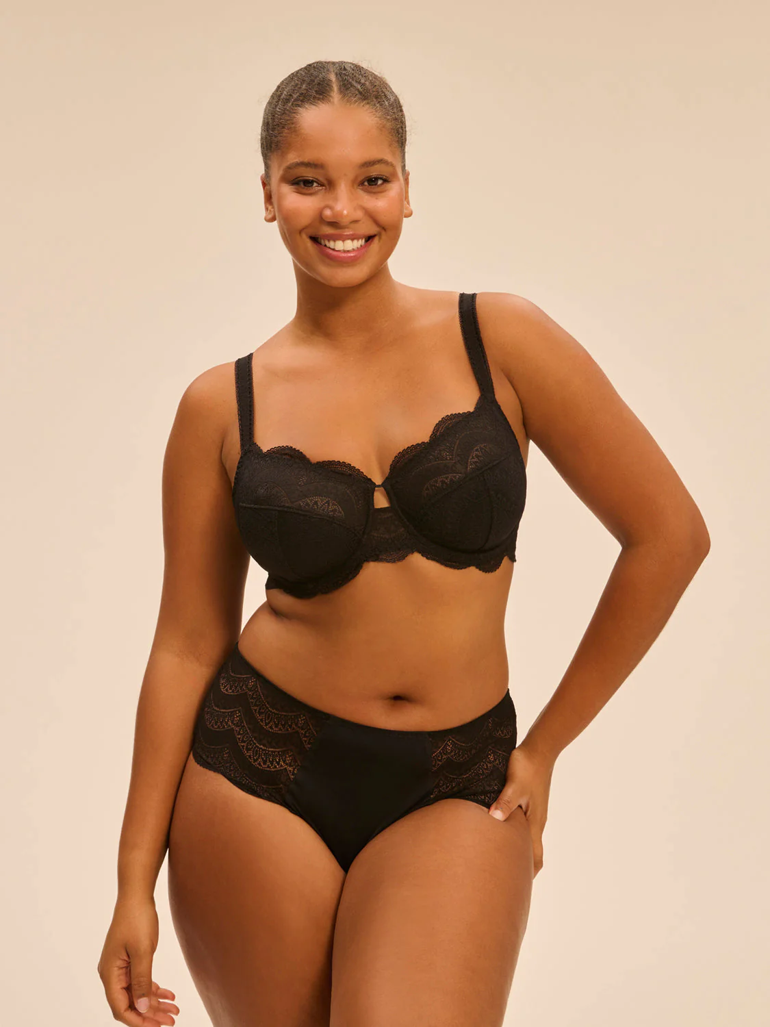 Menstrual brief medium flow - Black - Image 9