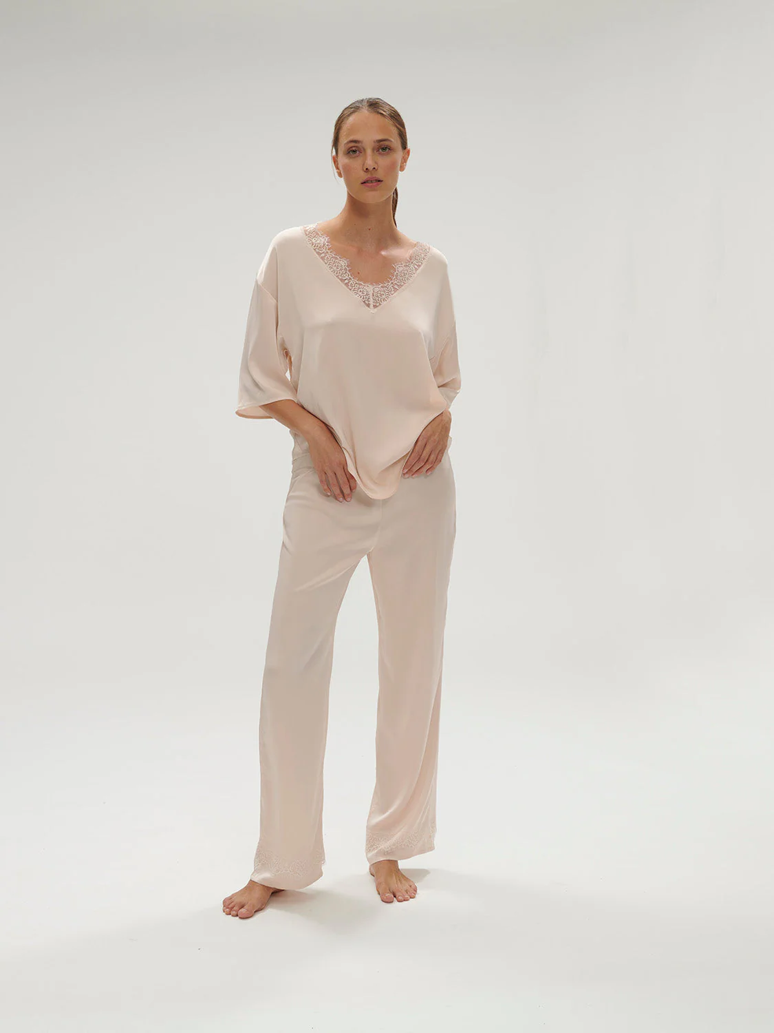 Night pants - Sakura pink - Image 4