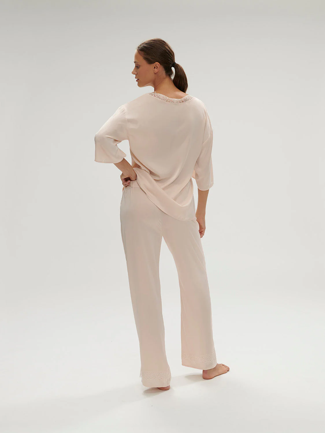 Night pants - Sakura pink - Image 5