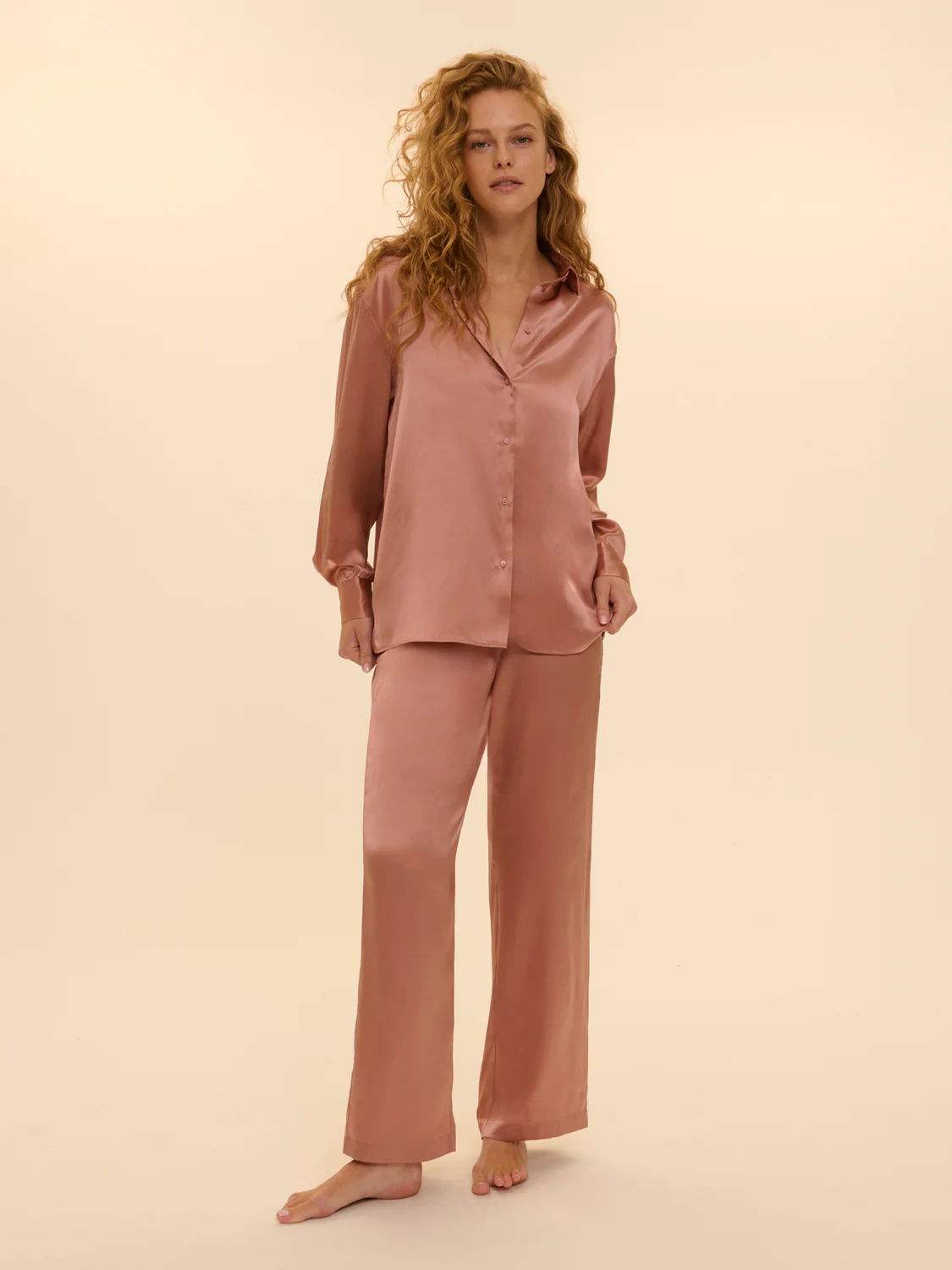 Night pants - Smokey Pink - Image 2