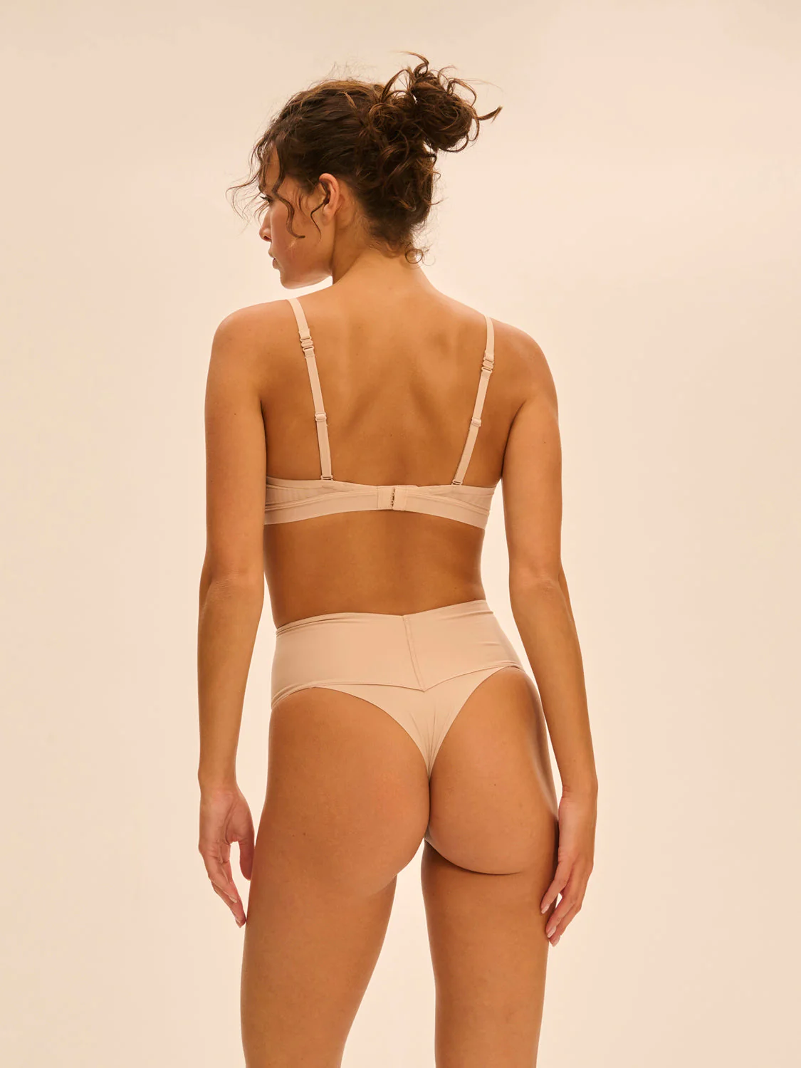 Non wired soft cup bra - Peau rosée - Image 7