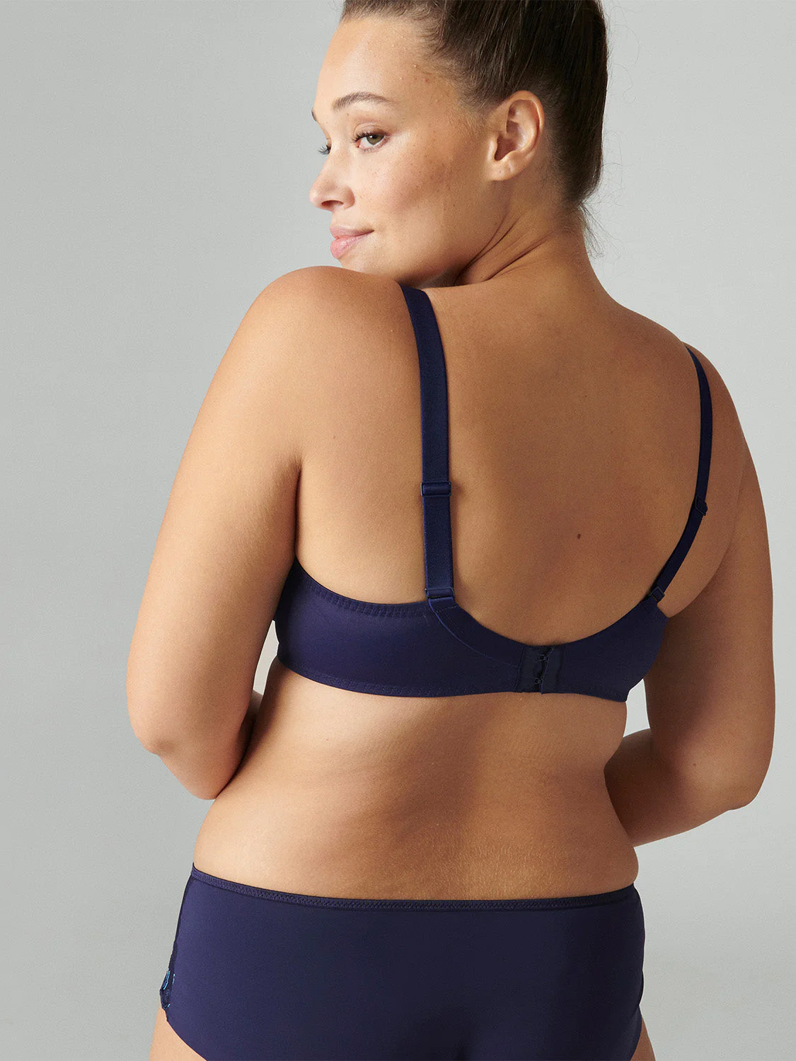 Rigid moulded bra - Midnight - Image 5