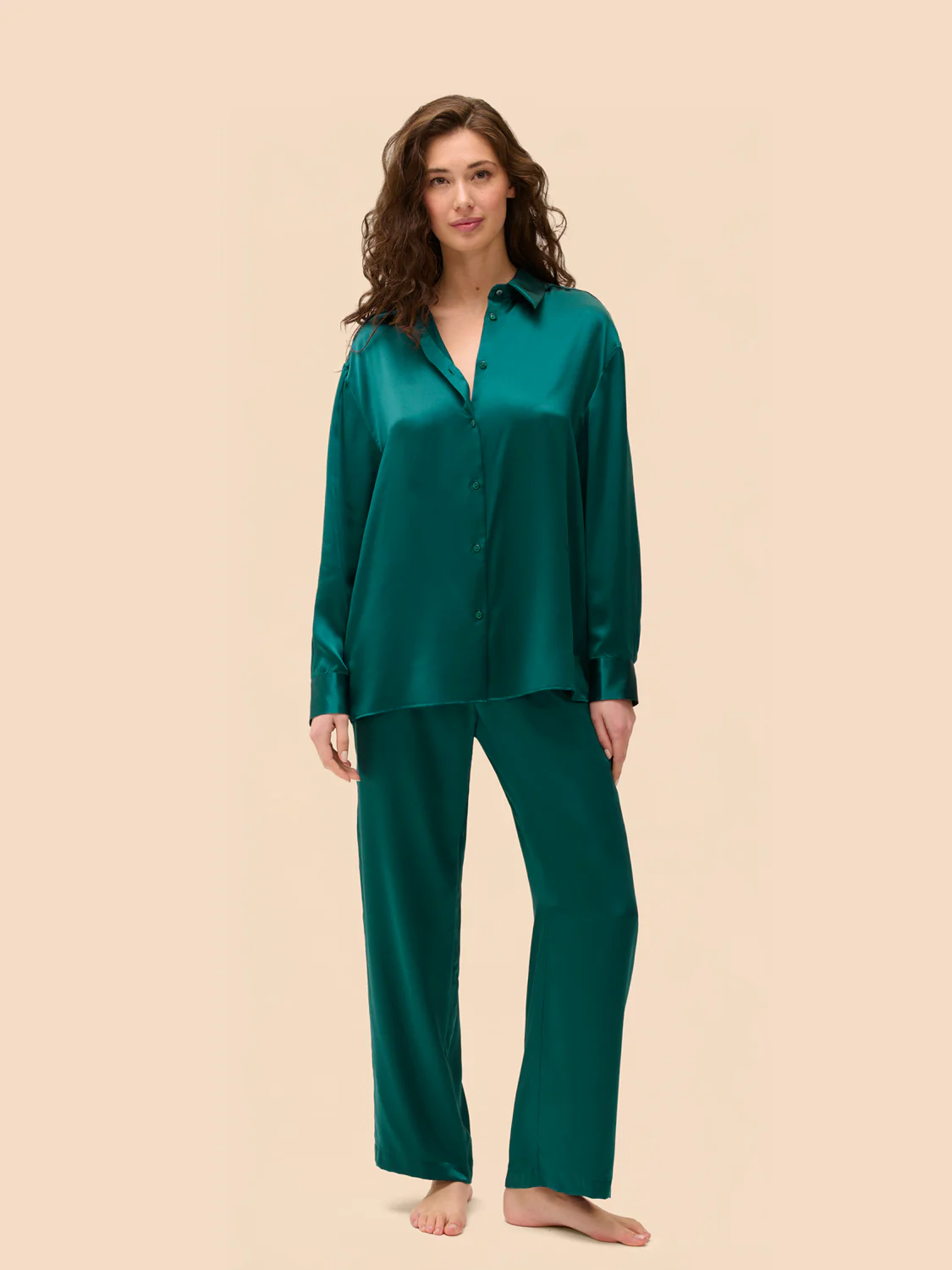 Shirt  - Emerald green - Image 6