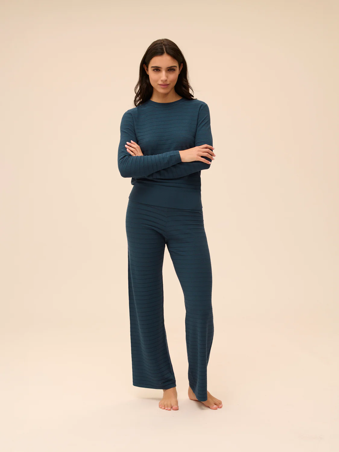 Sweater - Petrol blue - Image 7