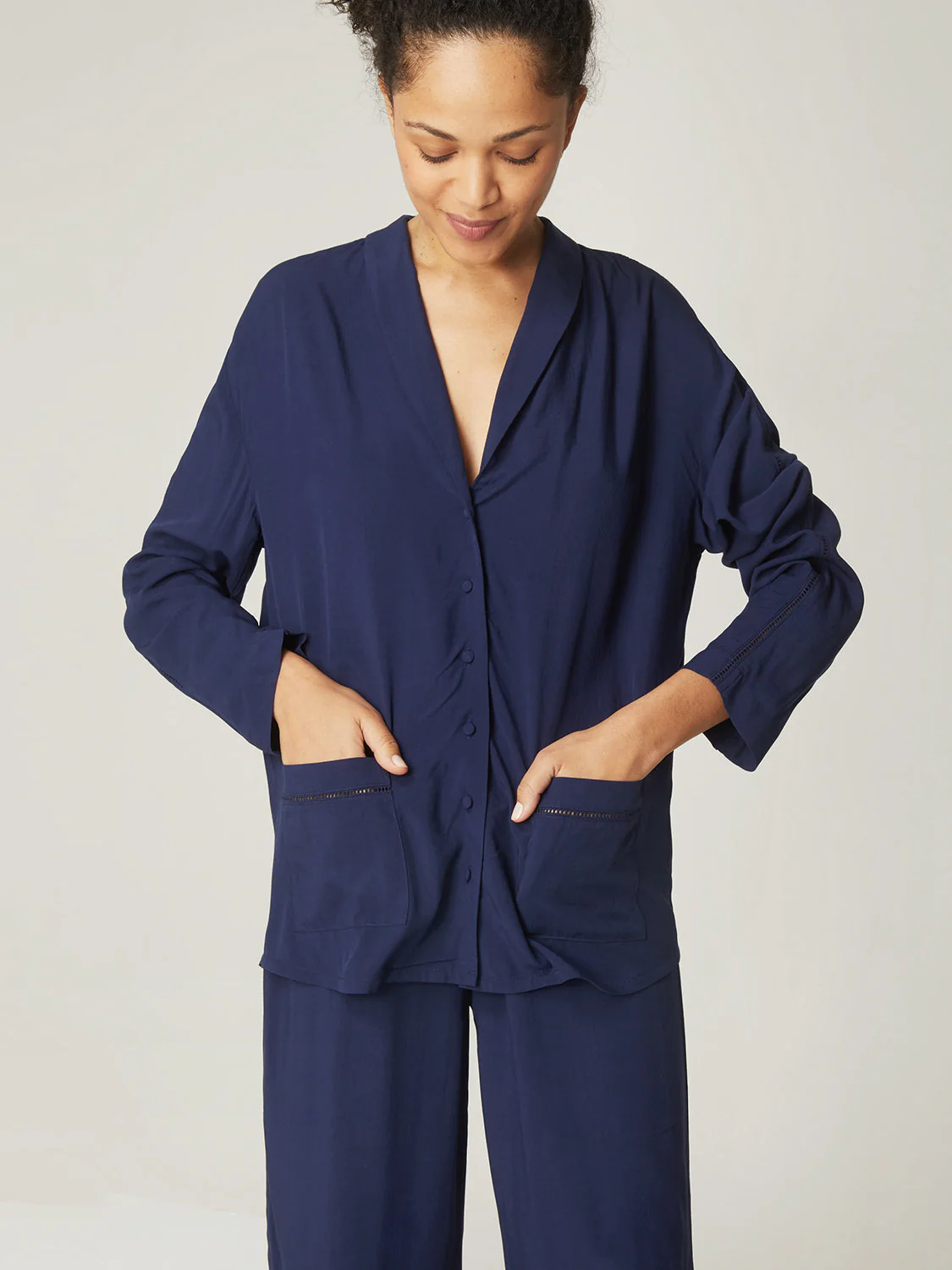 Trousers - Night Blue