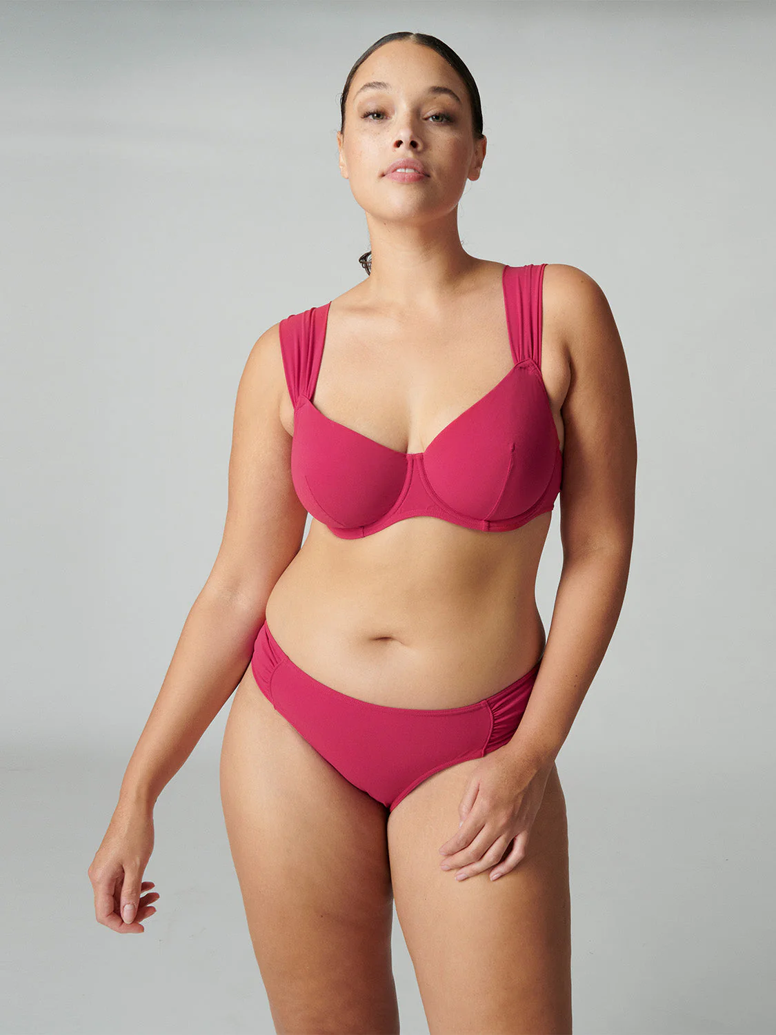 Underwired bikini top - Raspberry - Image 7
