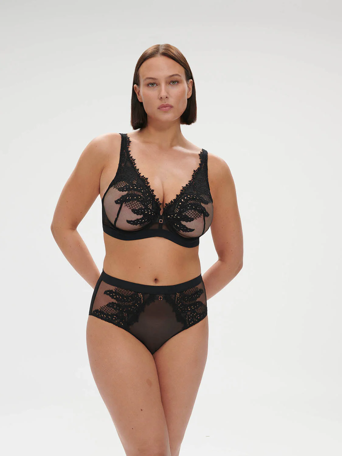 Underwired bra - Black - Image 10